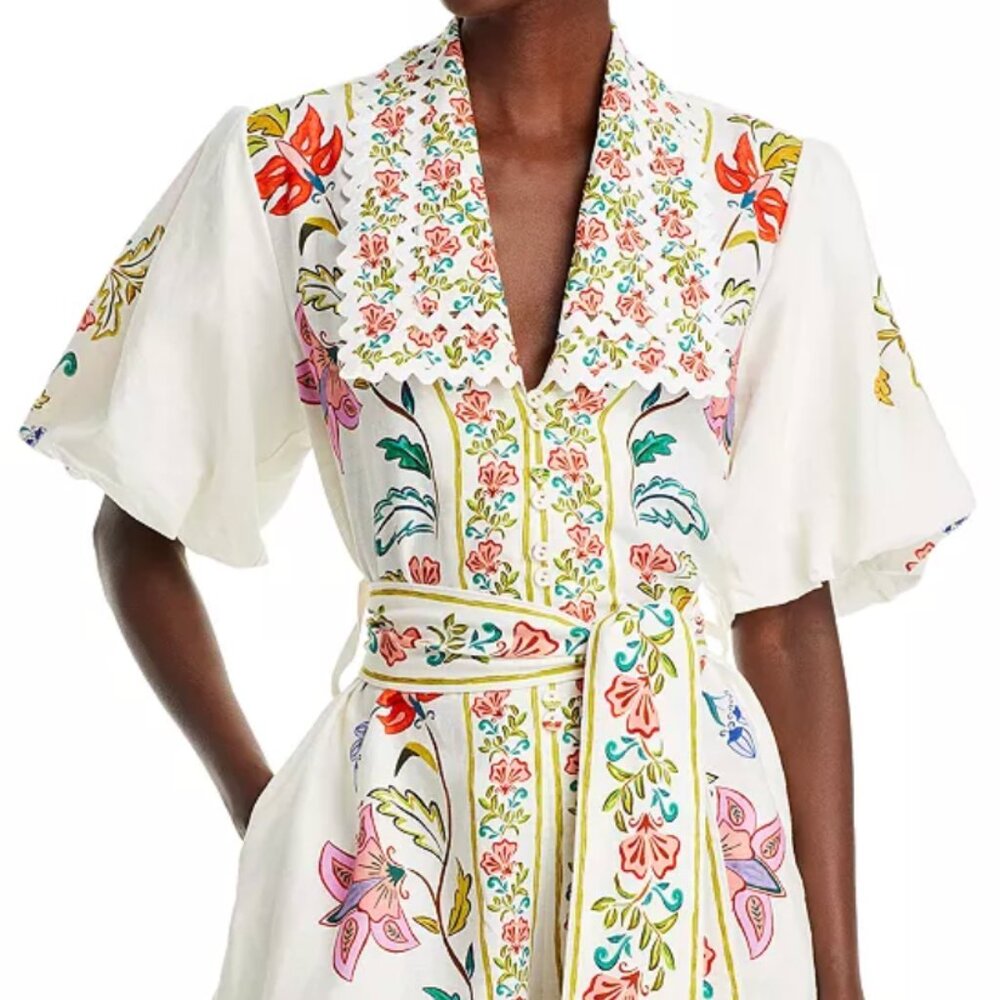 NWT Farm Rio Floral Insects Romper